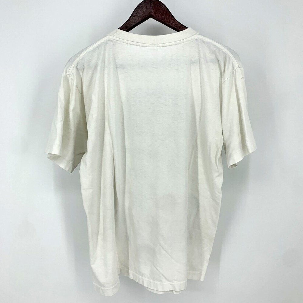 VTG 90s Malcolm X Big Face AOP Print Shirt Mens XL Hip Hop Black History Rap USA - Picture 13 of 13